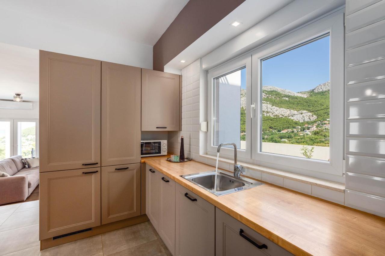 Villa Dorso With Heated Pool Klis ภายนอก รูปภาพ
