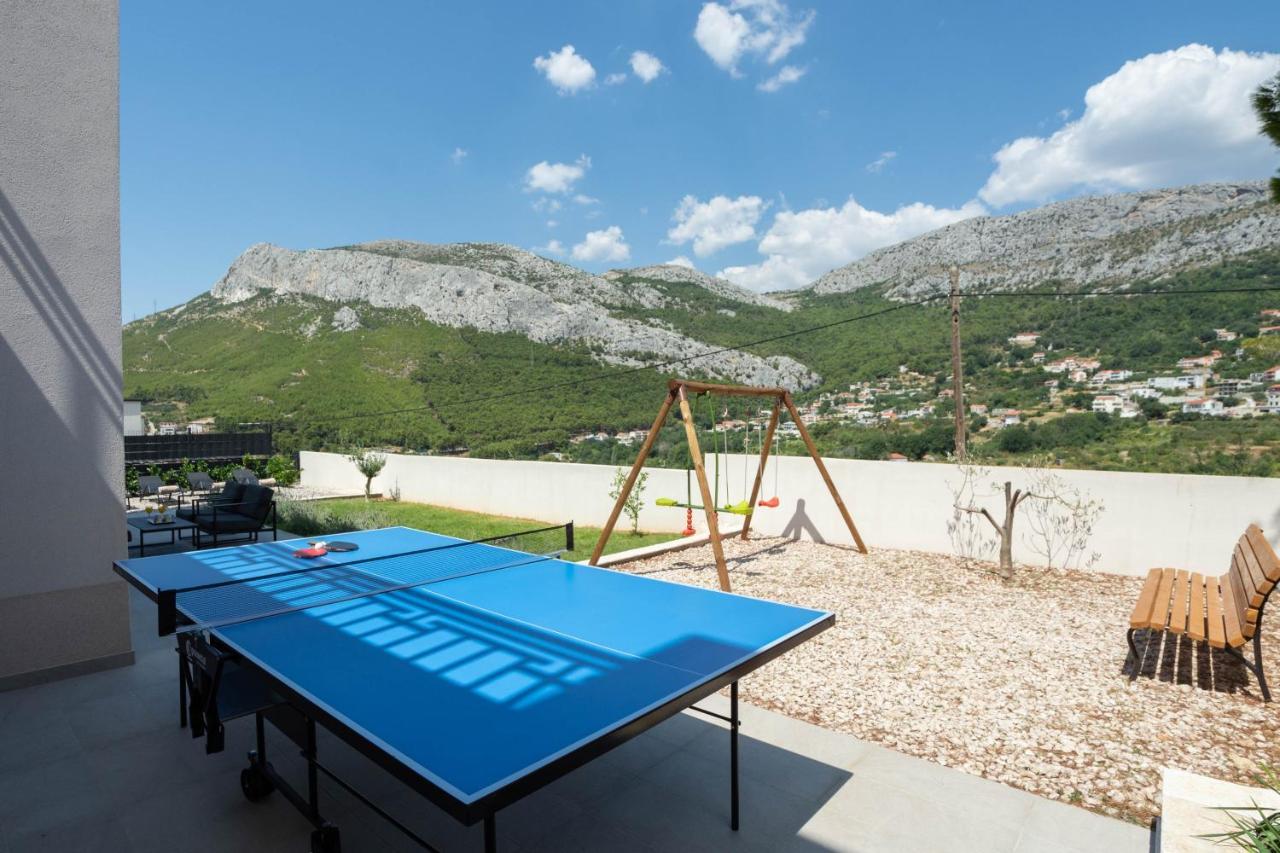 Villa Dorso With Heated Pool Klis ภายนอก รูปภาพ